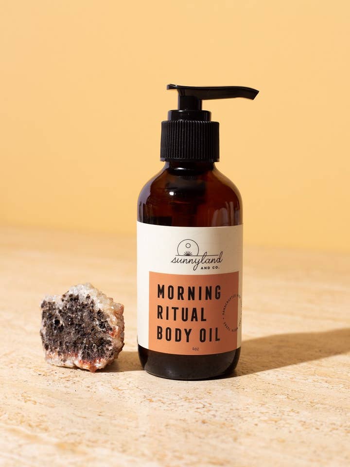 Morning Ritual Body Oil for wholesale by Sunnyland and Co.