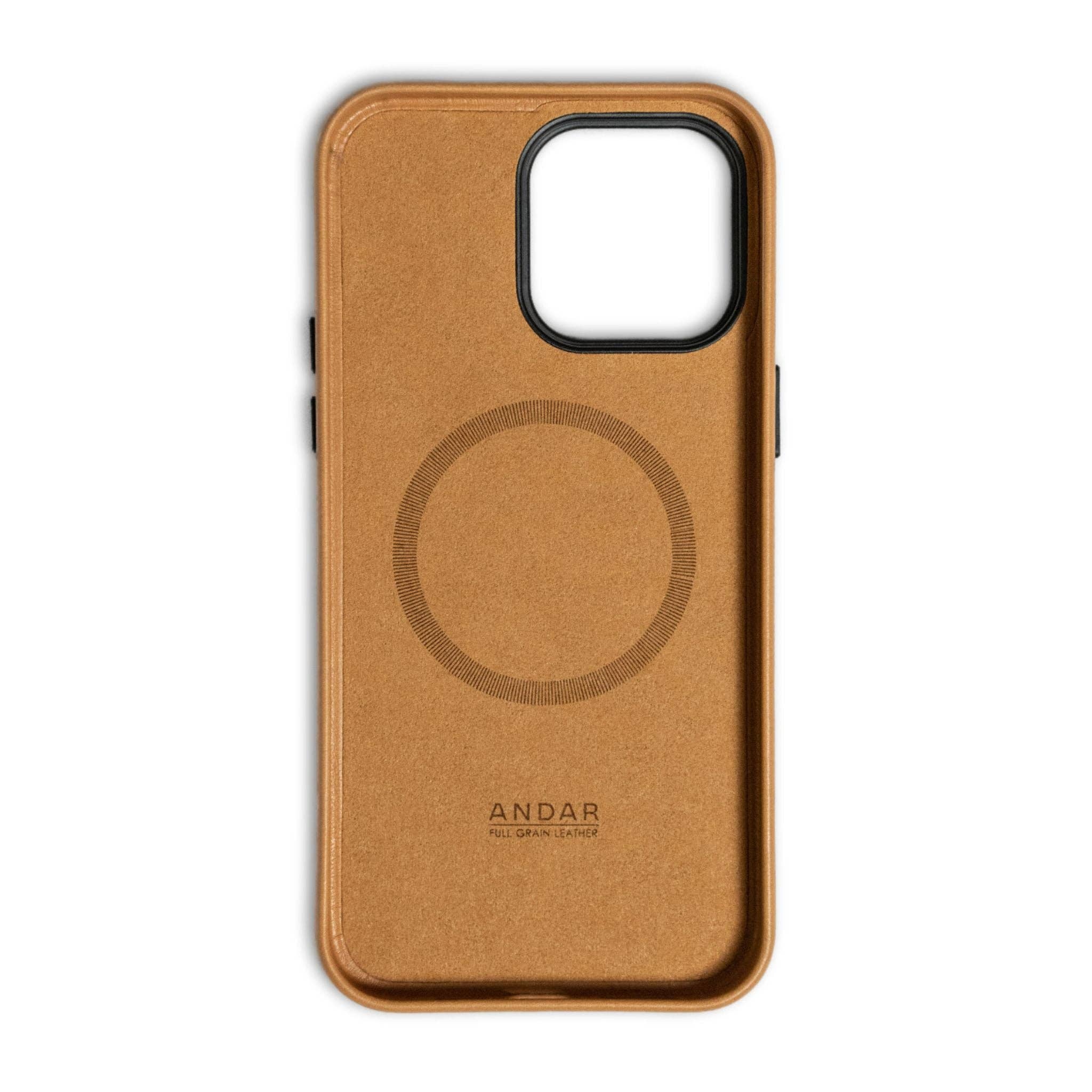 Andar - Wholesale Phone Case - Unisex - The Aspen Full Grain Leather iPhone Phone Case with MagSafe192