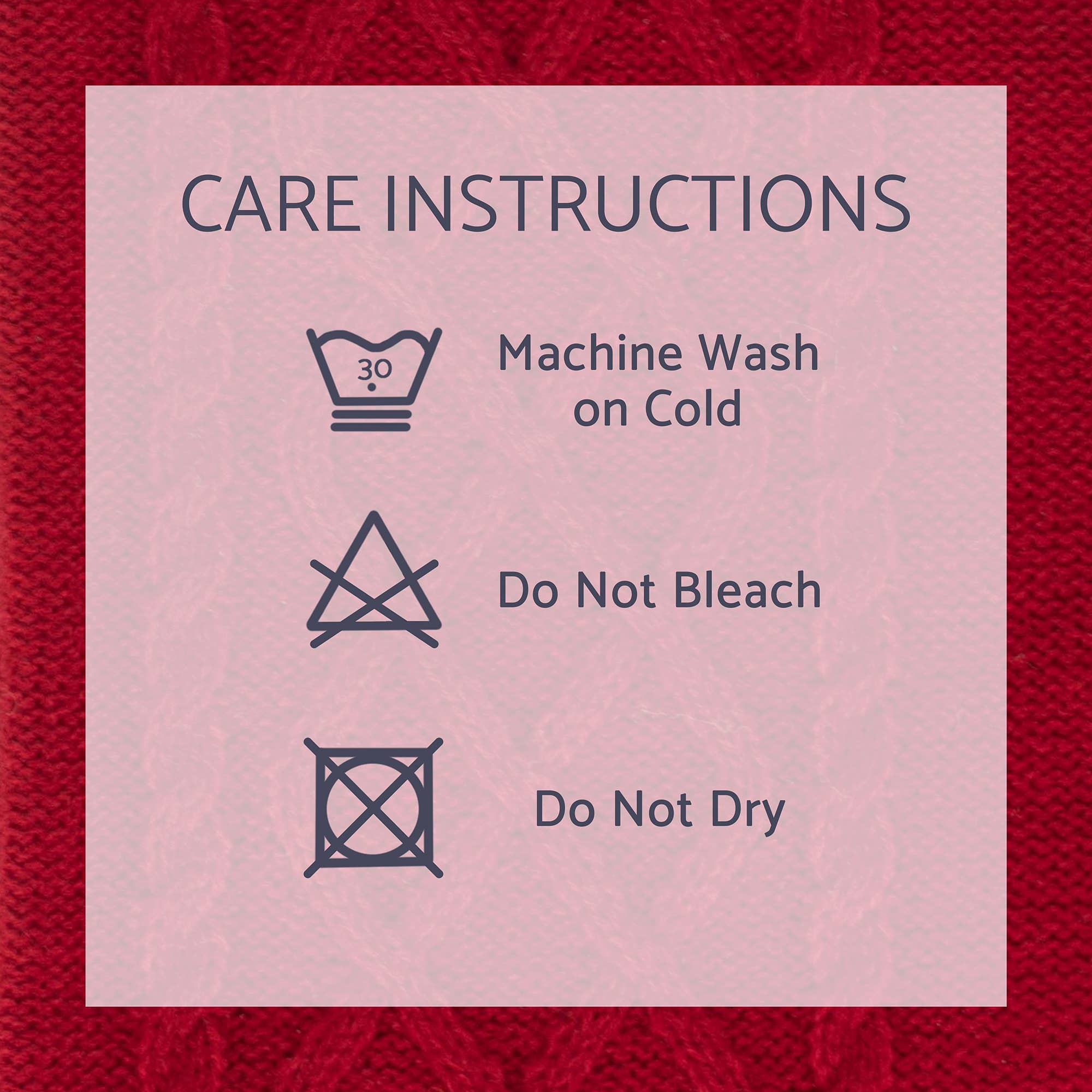 EAST AVENUE – wholesale Holiday Stocking – Cable Knit Stocking with Ribbed Cuff - Red4