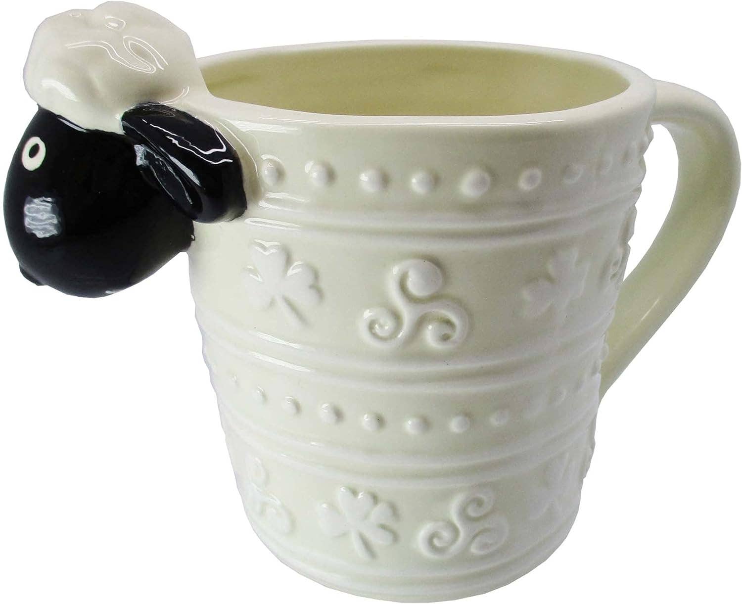 Dublin Gift Company - Wholesale Coffee Mug - Hand Painted Ceramic Sheep Mug1