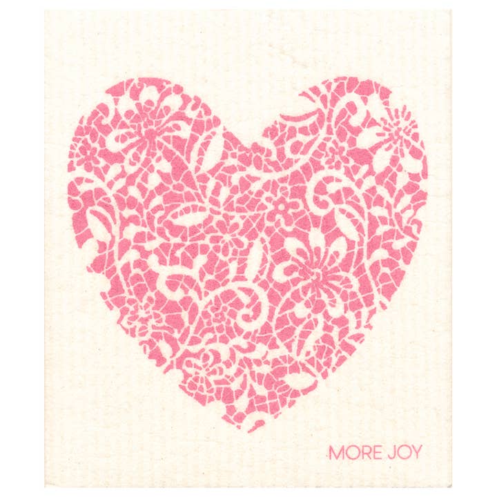 Pano de prato Wedding Heart White para namorados e amor por atacado de More Joy Home
