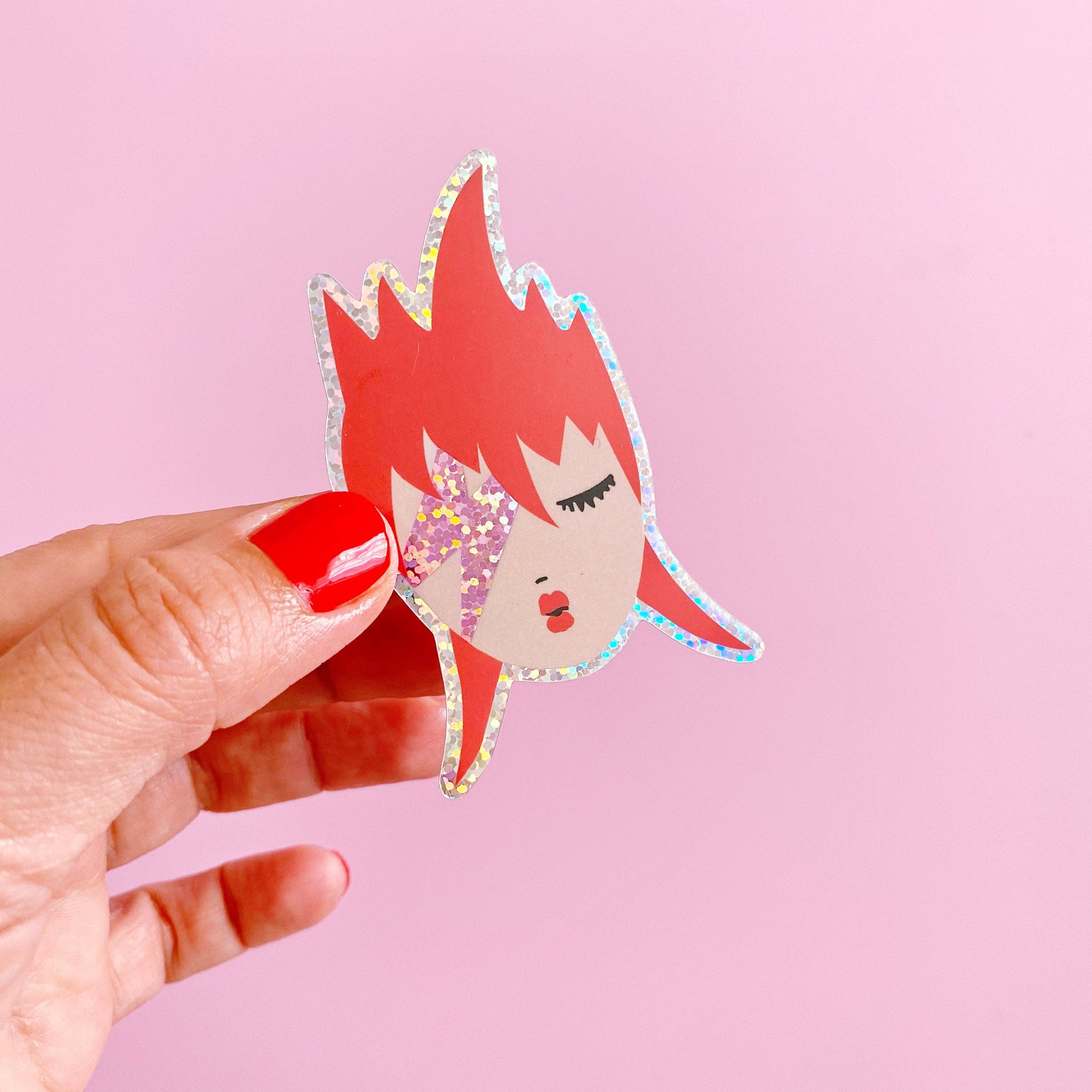 Tambour Battant - Vente Autocollant - Enfant et bébé - Sticker | Autocollant Ziggy holographique2