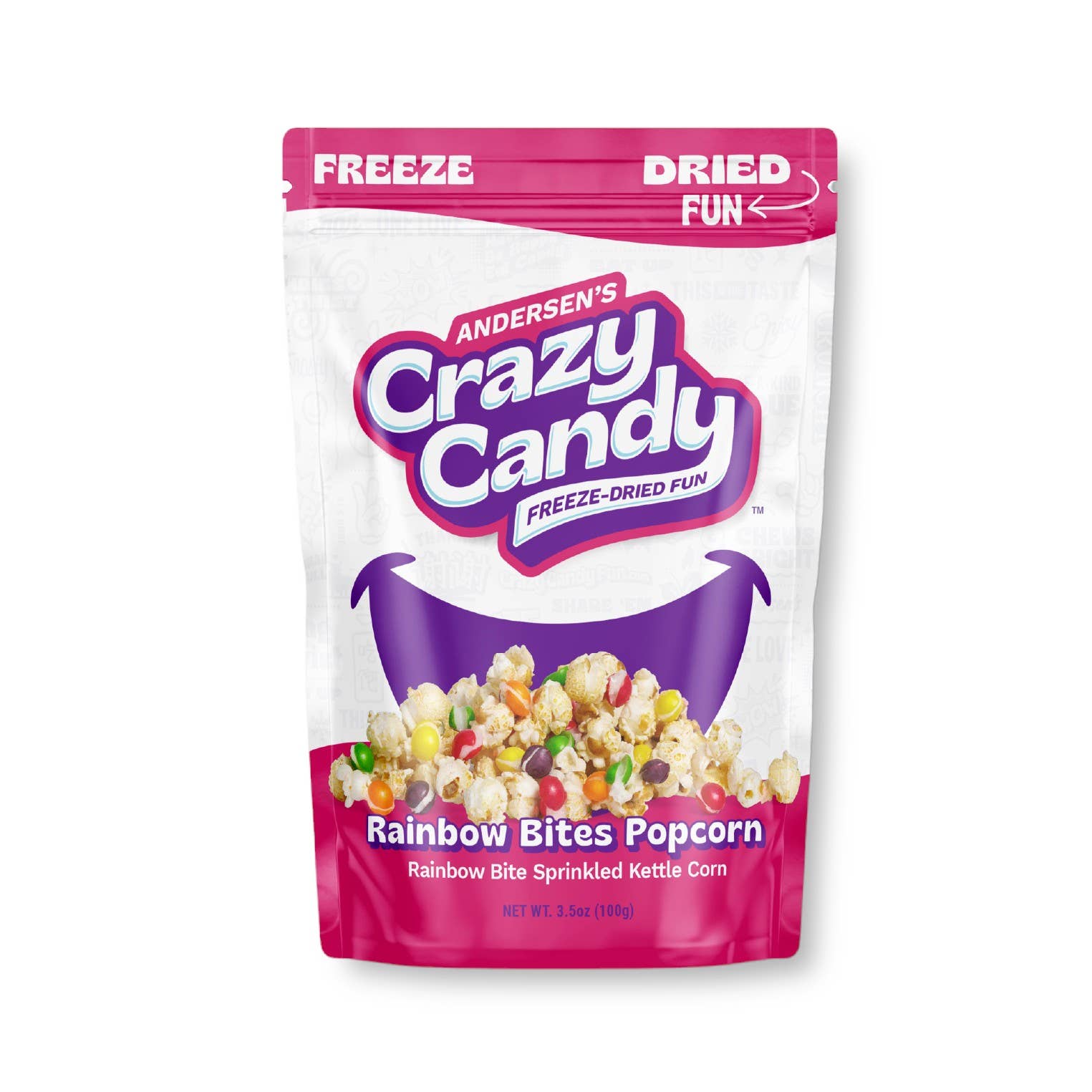 Smithco Distributing - Vente Bonbons durs - Bonbons lyophilisés Andersen's Crazy Candy25