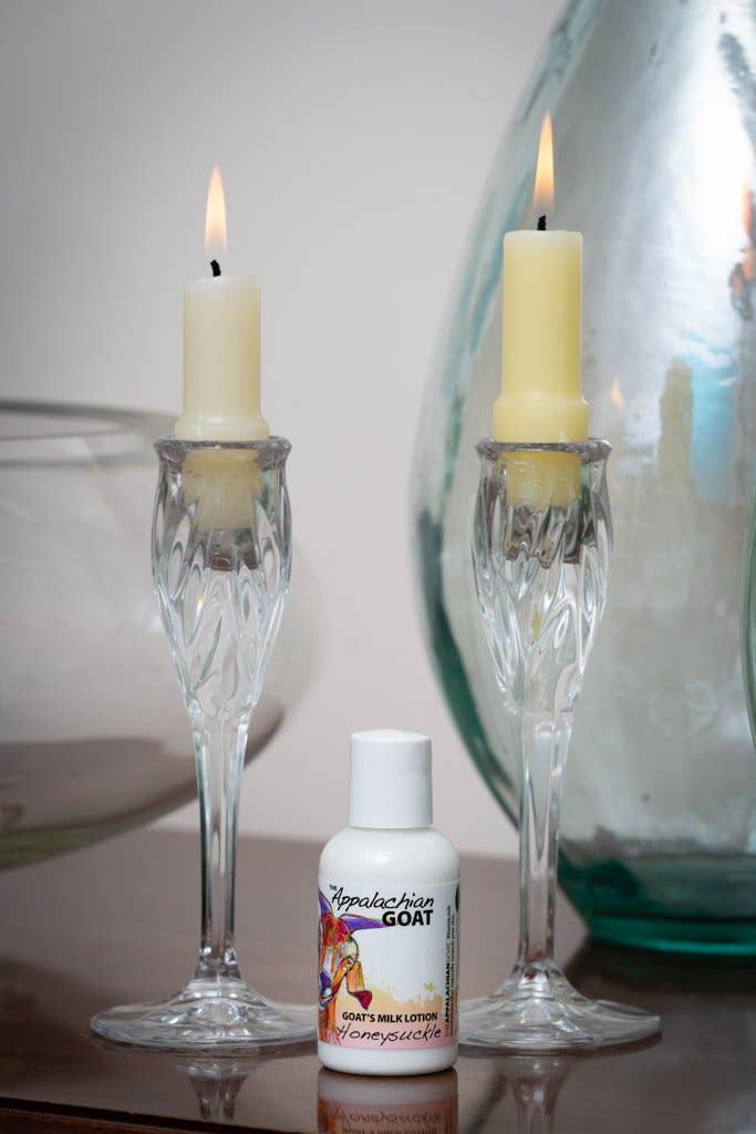 The Appalachian Goat – wholesale Body cream/lotion – 2oz Honeysuckle Goat's Milk Lotion1