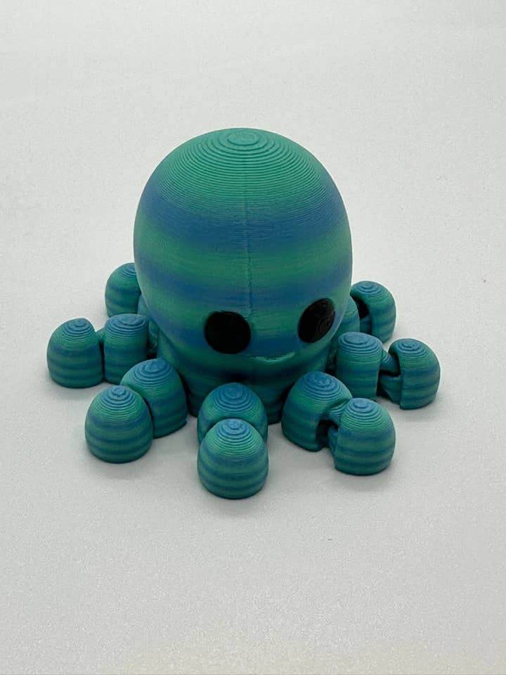 Animal Fidget Octopus for wholesale by Shape Shifter Studio 3D