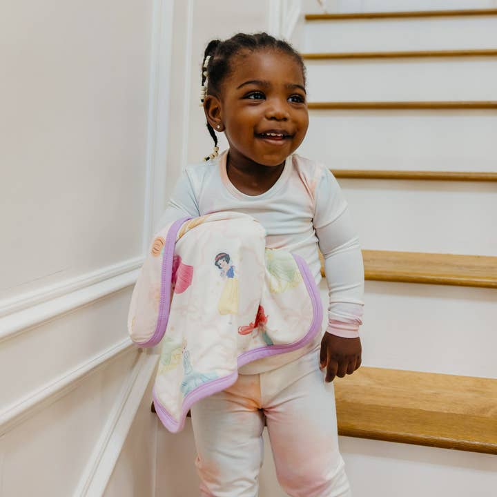 Copper Pearl - Wholesale Security/Cuddle Blanket - Baby - Three-Layer Security Blanket Set - Disney Princess4