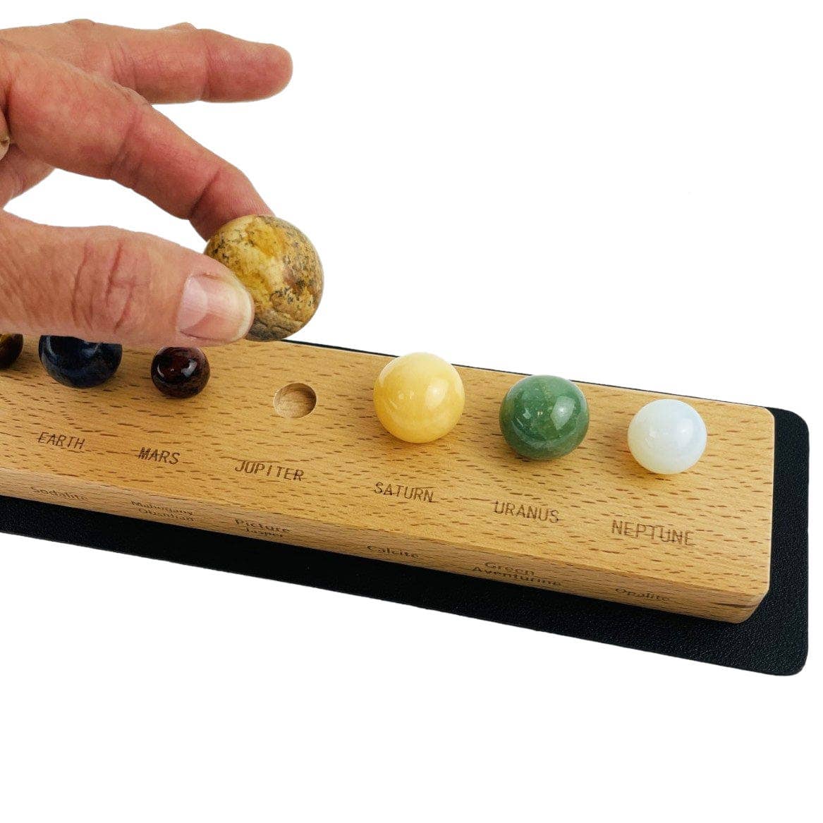 Rock Paradise - Wholesale Spiritual Stone/Crystal - Gemstone Solar System Planets in a Box Crystal Spheres8