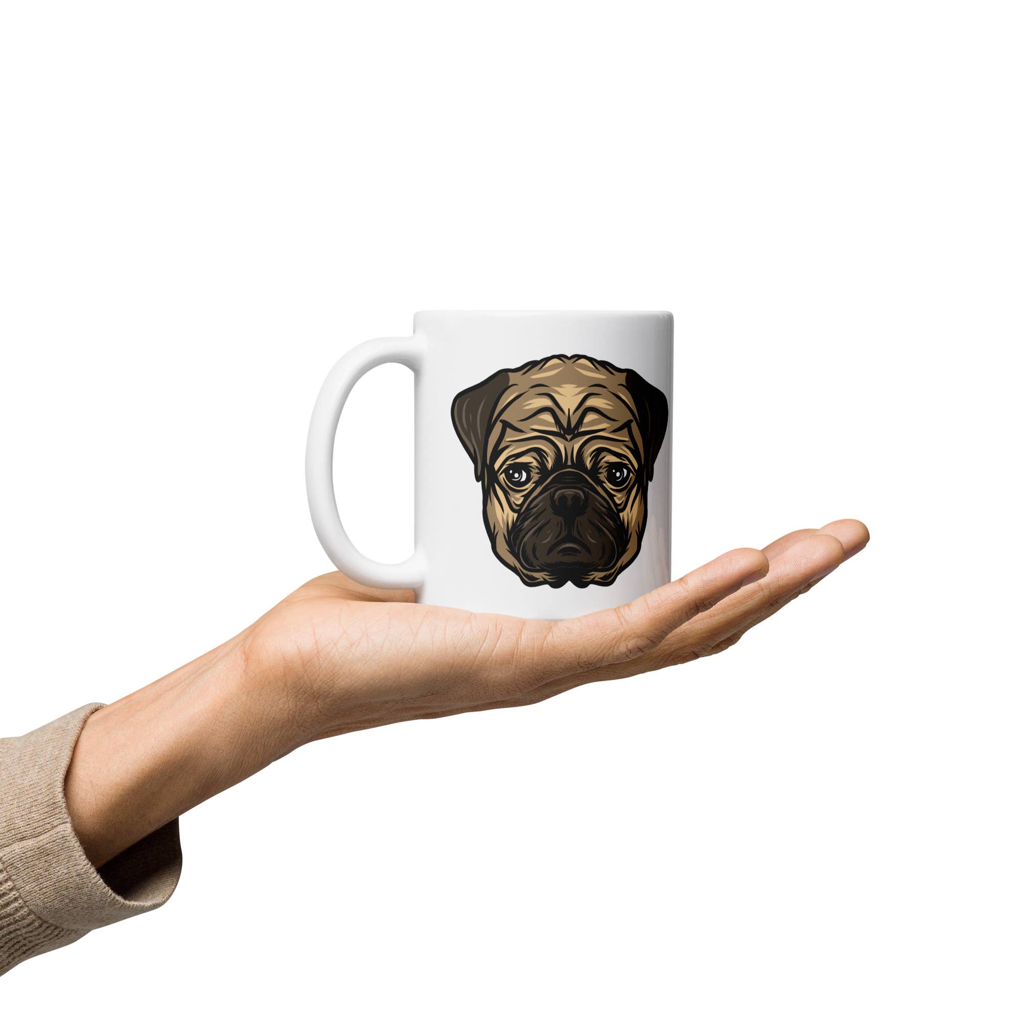Club No-Kill 2027 Coffee Mugs - Wholesale Coffee Mug - Vinny the Pug Coffee Mugs                                 6
