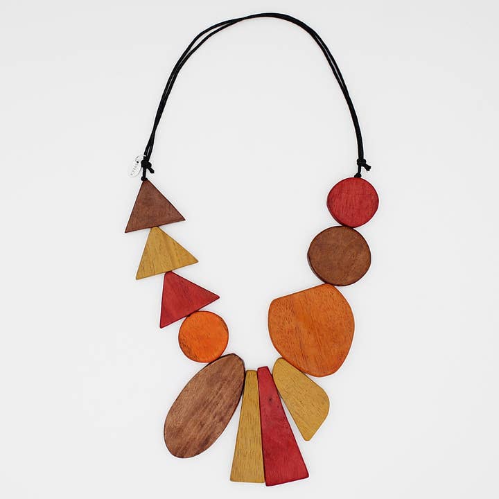 Orange Lang Alexis Halskæde for engroshandel hos Sylca Designs