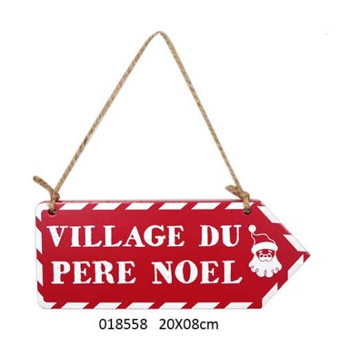 Pil 'Julemandens Landsby' 20 X 1 X 8 cm for engroshandel hos Faye