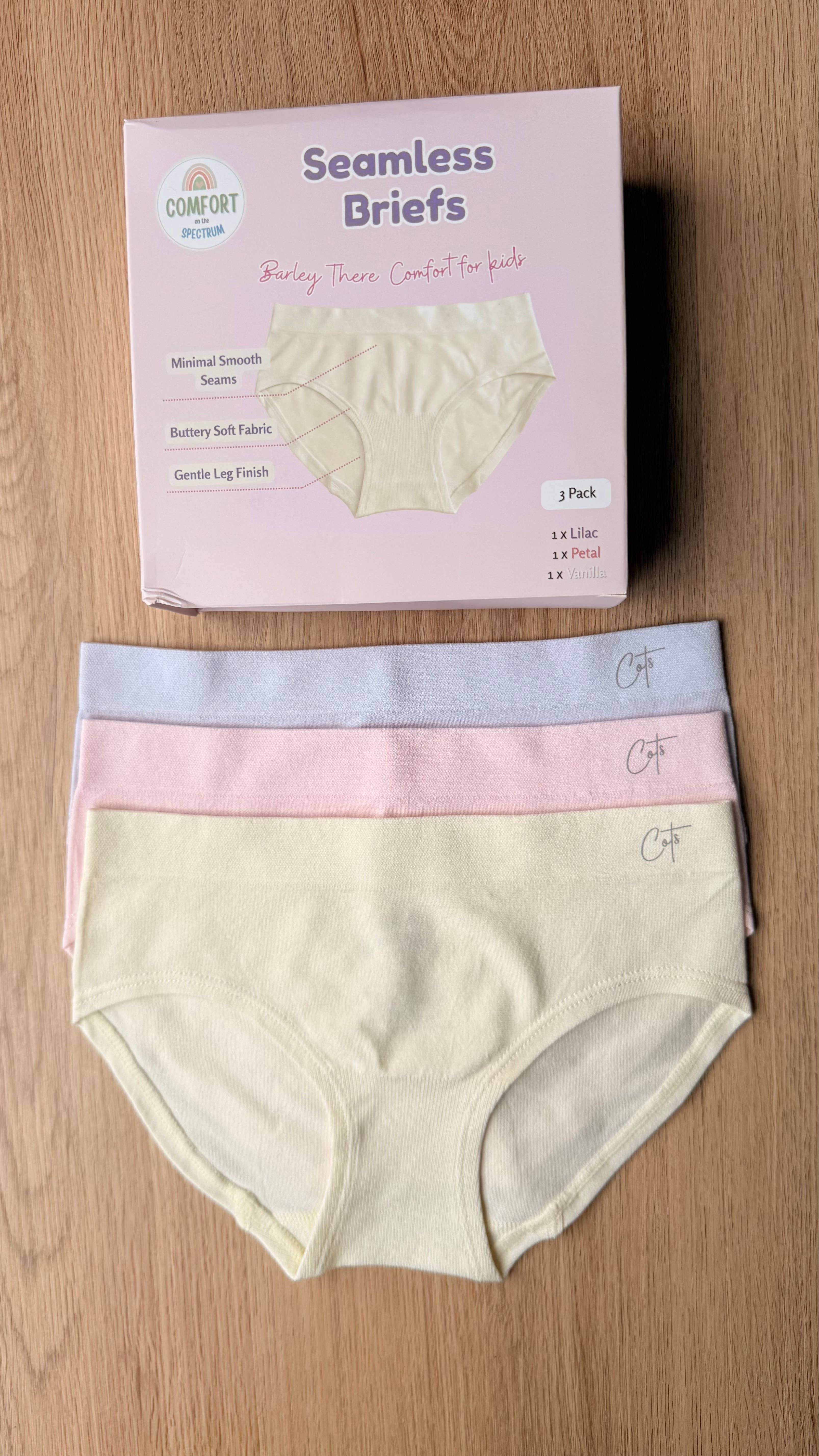 Comfort on the spectrum - Wholesale Underwear - Kids - SkinSense™ Seamless Briefs1