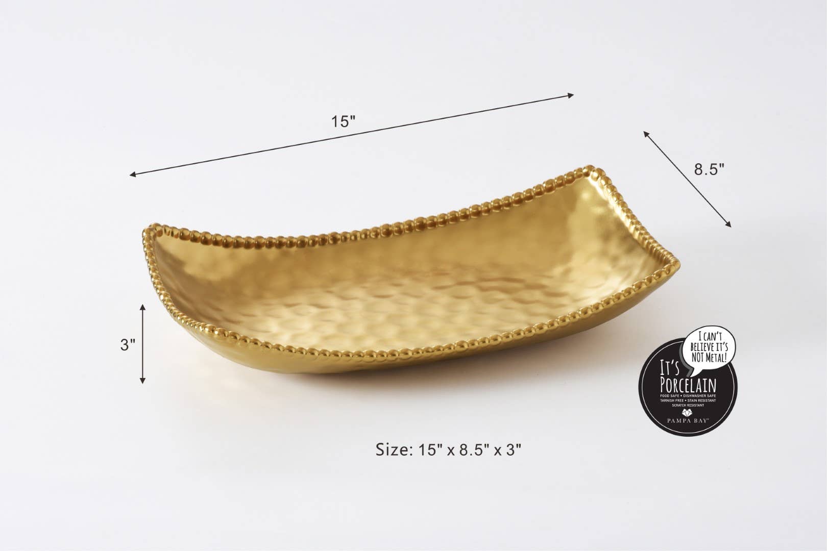 Pampa Bay - Wholesale Serving Plate - Rectangular Deep Server1