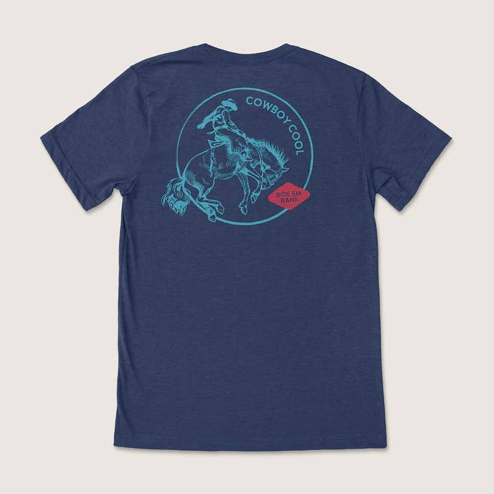 Cowboy Cool - Wholesale Screen printed t-shirt – unisex - Come Apart Western Graphic Tee