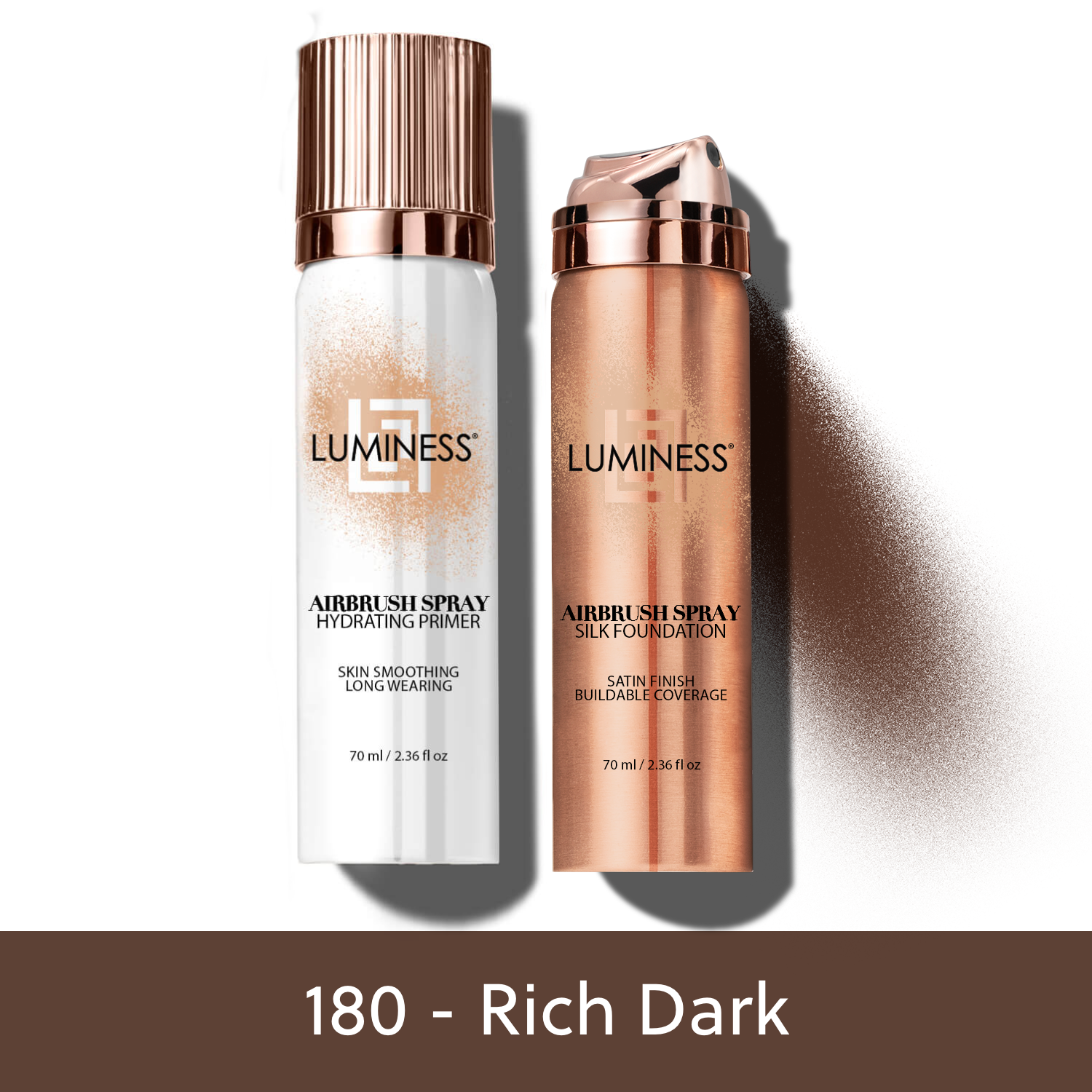 LUMINESS - Wholesale Face Makeup Primer - Airbrush Spray Silk Foundation & Hydrating Primer Kit8