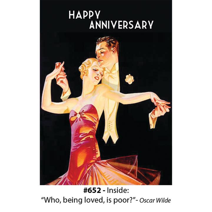 "To The Nines" - Anniversary Card for wholesale by Magik Missile