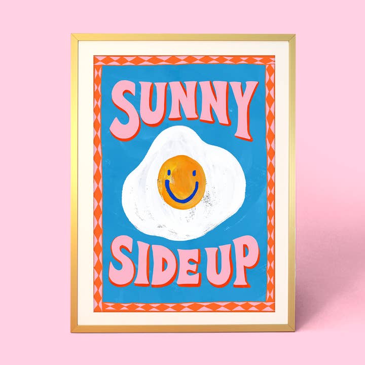 Sunny Side Up Print for wholesale by Eleanor Bowmer