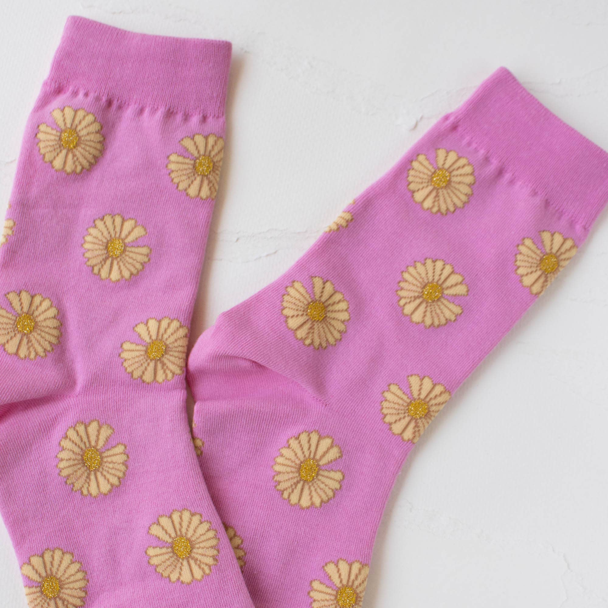 Tiepology – wholesale Socks – Women's – Women's Vivid Daisy Socks5