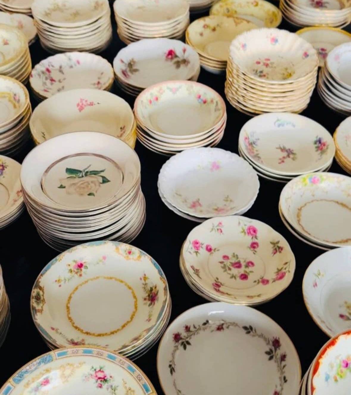 The Delicate Dish - Wholesale Bowl - Vintage Mismatched China Bowls 6