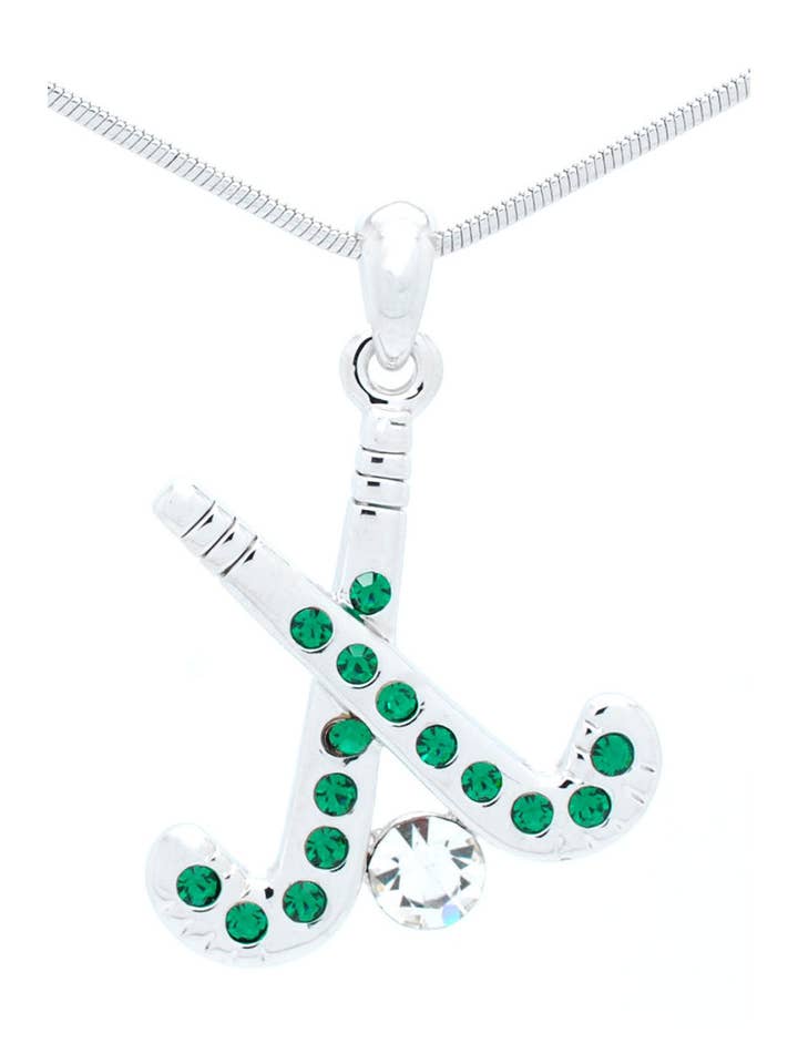 Field Hockey Necklace for wholesale by Fan Star Jewelry