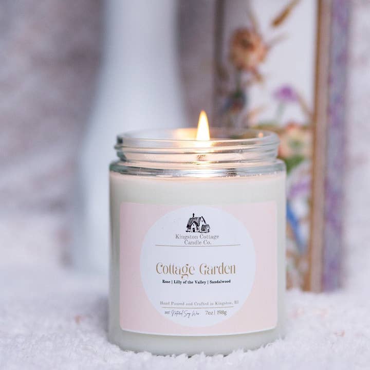 Kingston Cottage Candle Co. - Wholesale Jar/Filled Candle - Cottage Garden Candle
