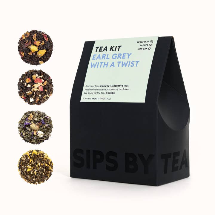 Kit à thé Earl Grey With A Twist pour la vente par Sips by
