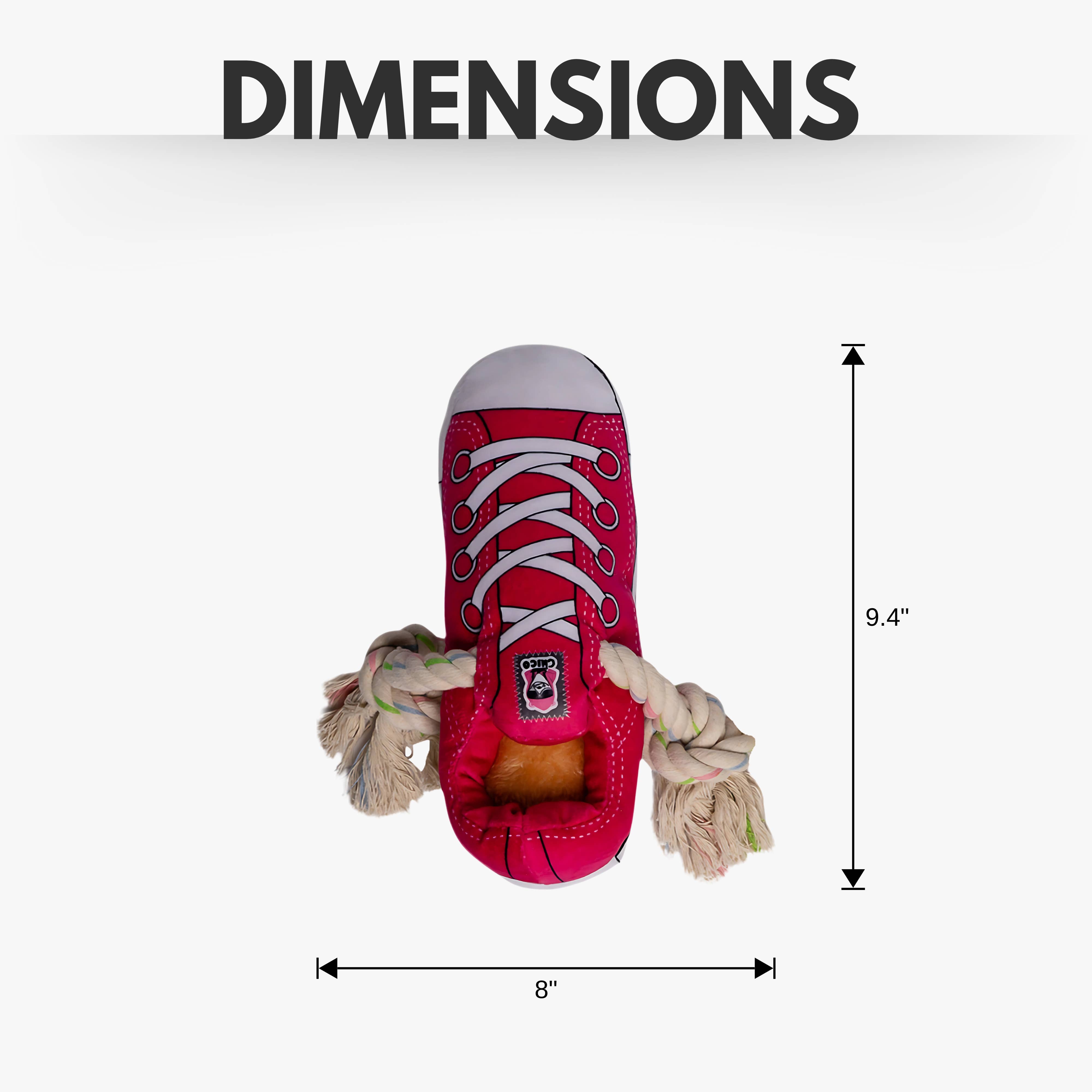 Jojo Modern Pets - Wholesale Pet Plush Toy - Dog - Squeaking Comfort Plush Sneaker Soft and Cozy Dog Toy - Pink3