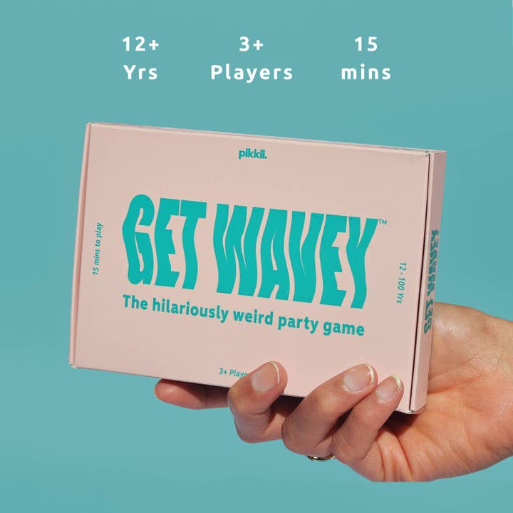 Pikkii USA - Wholesale Card Game - Get Wavey Game | Trivia Game | Party Game | Games For Adults