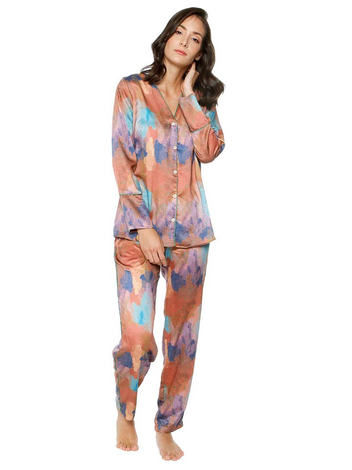 ADRIANA SET PJS - Forest for wholesale by AYRAWEAR