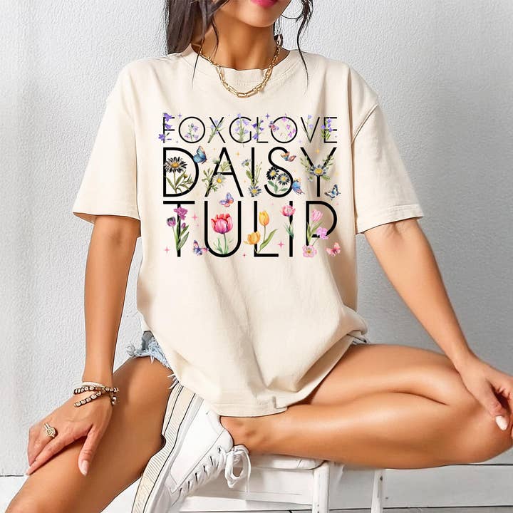 Foxglove Daisy Tulip Shirt, FDT Anti Trump Tee, Liberal Tee for wholesale by CVH DREAMY LTD