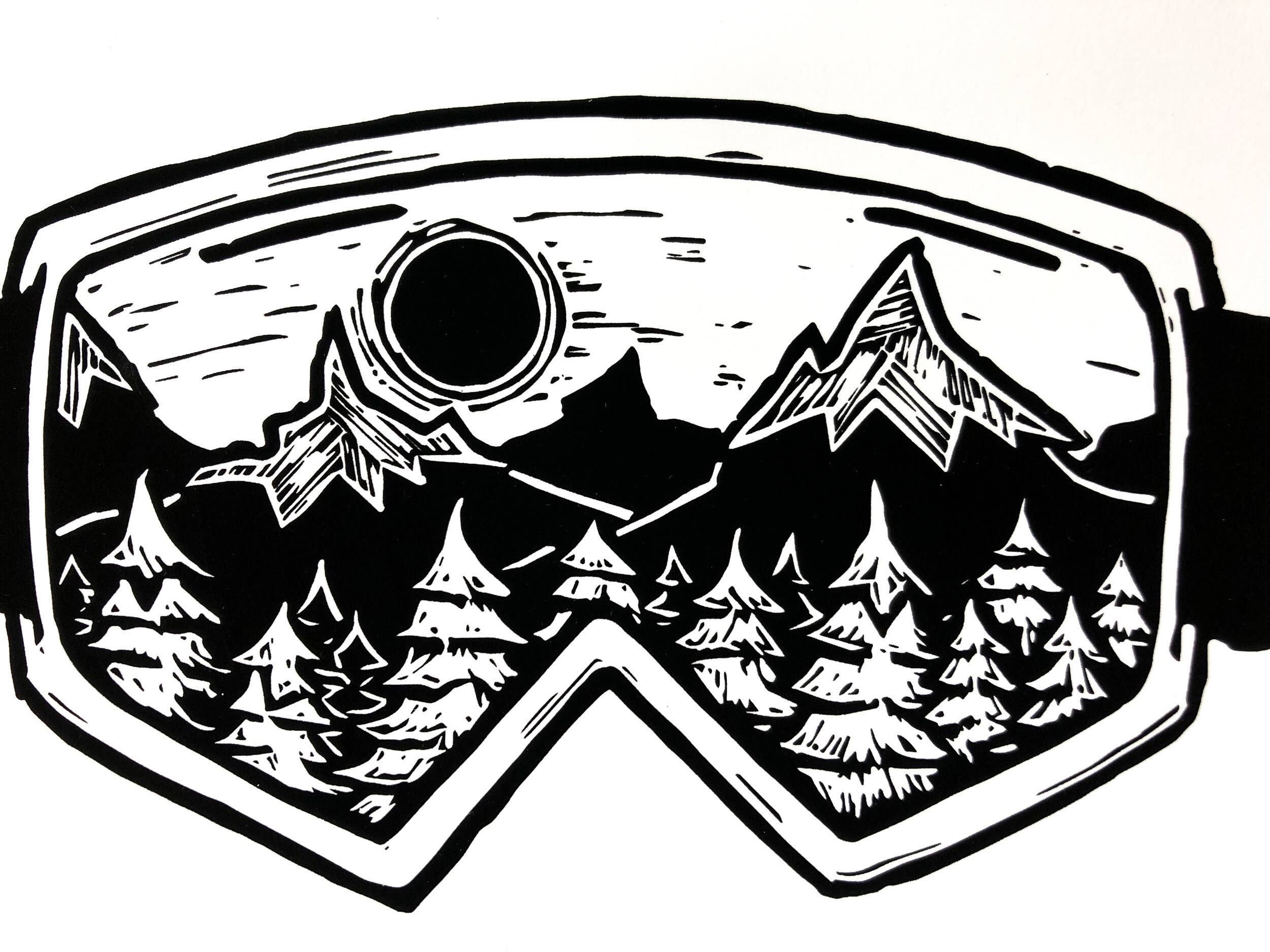 Lake Effect Press - Wholesale Art Print - Reflect (Screen Print)1