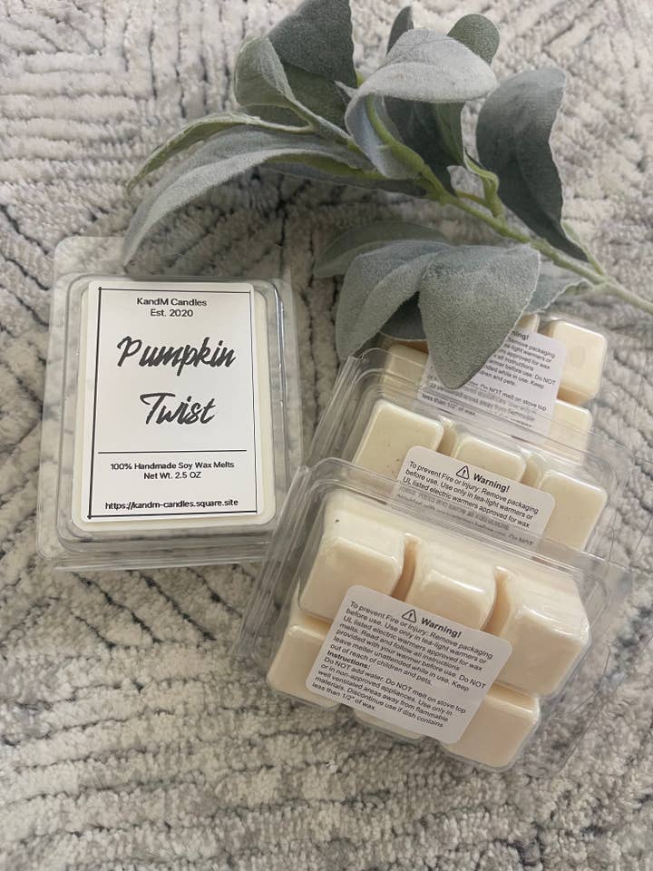 Cialde di Cera Soy Naturale 70 g in Confezione Clamshell per la vendita all'ingrosso da parte di KandM Candles and Decor