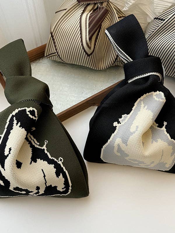 VividLux - Wholesale Tote Bag - Women's - Animal Prints Bags Accessories Woven Handbag2