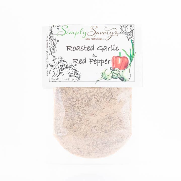 Simply Savory - Wholesale Dip - Roasted Garlic & Red Pepper Dip Mix1