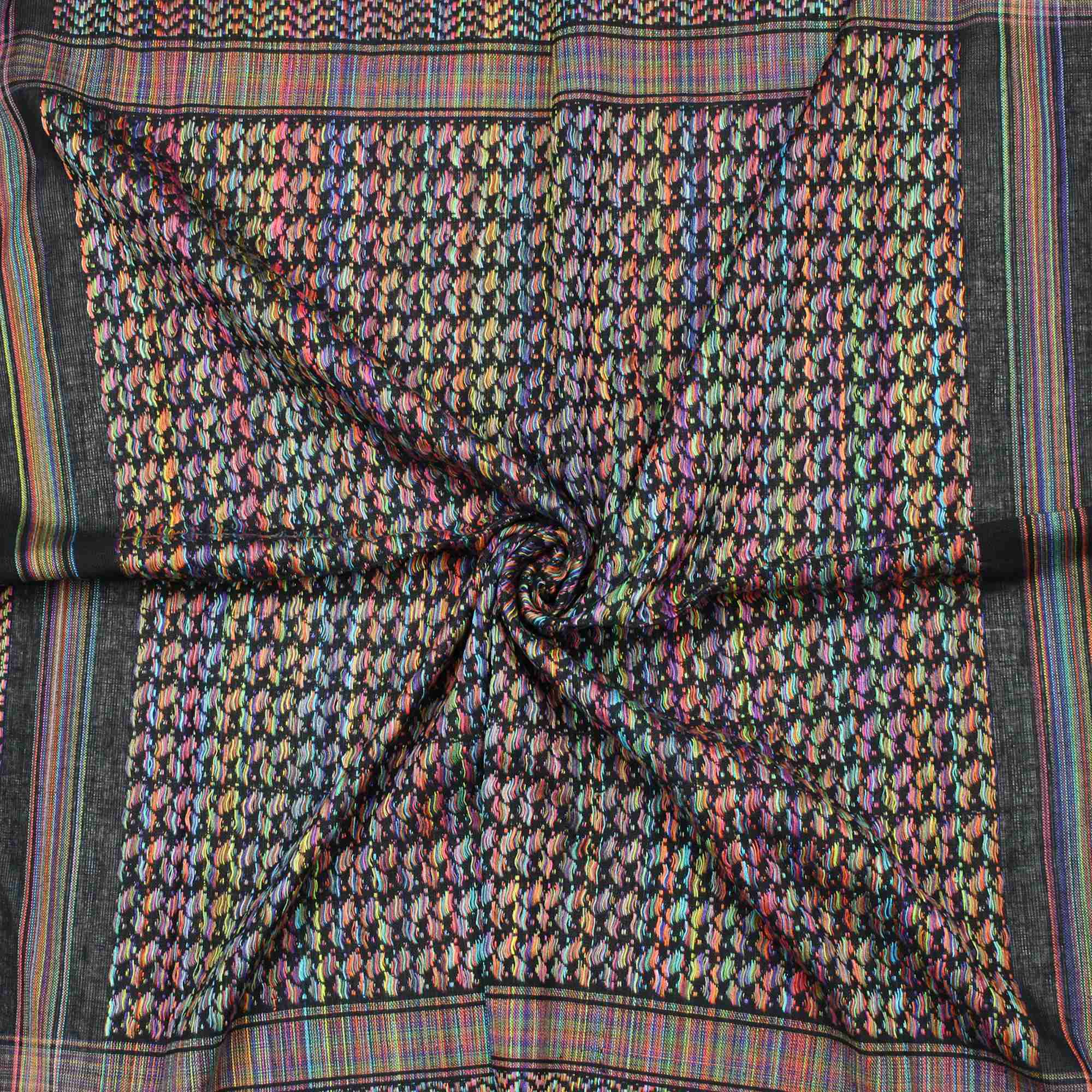 Tribal Trade GmbH - Wholesale Scarf - Unisex - Colorful multi-colored 03 Kufiya PLO scarf2