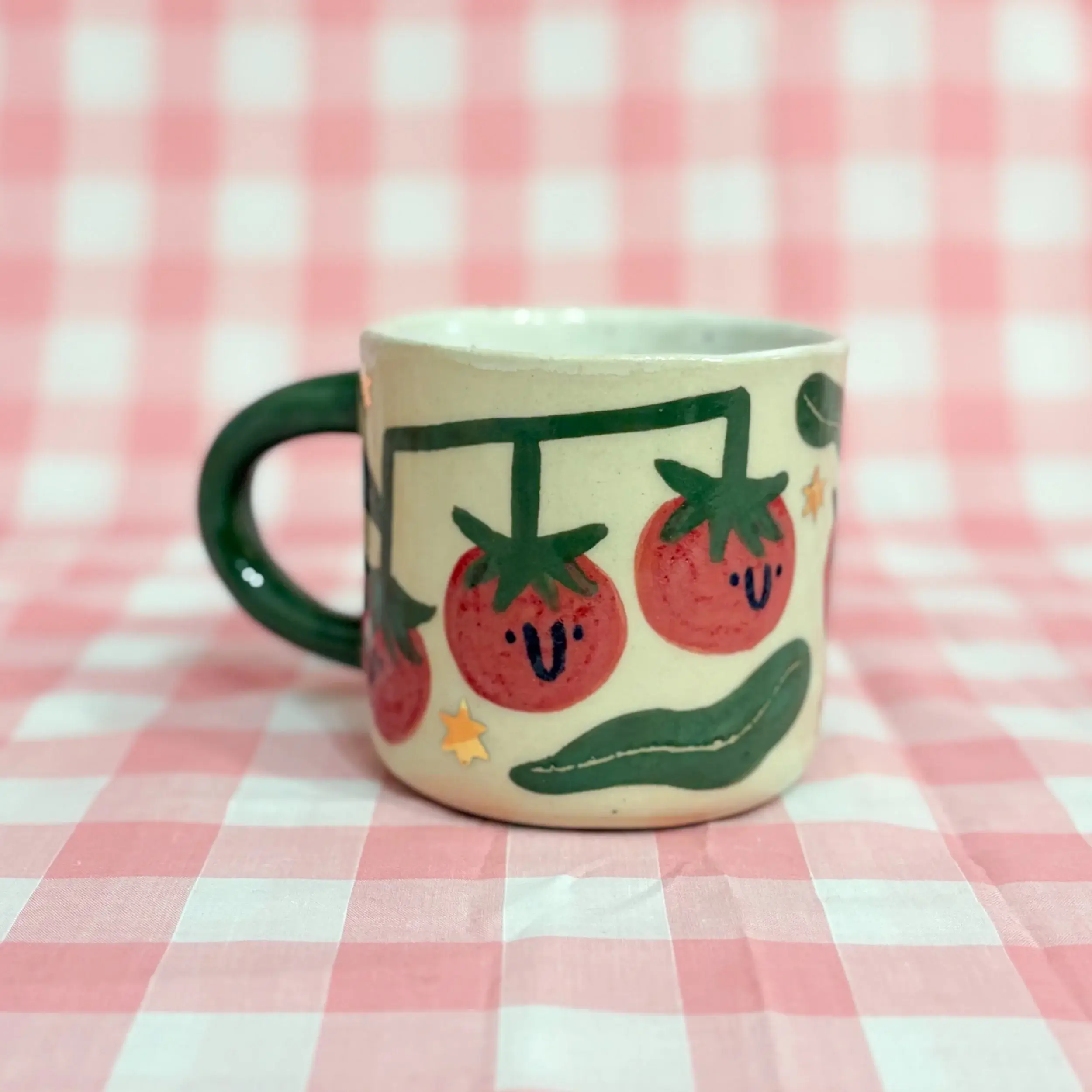 Rosi Tooth - Wholesale Coffee/Tea Cup - Tomato Mug4