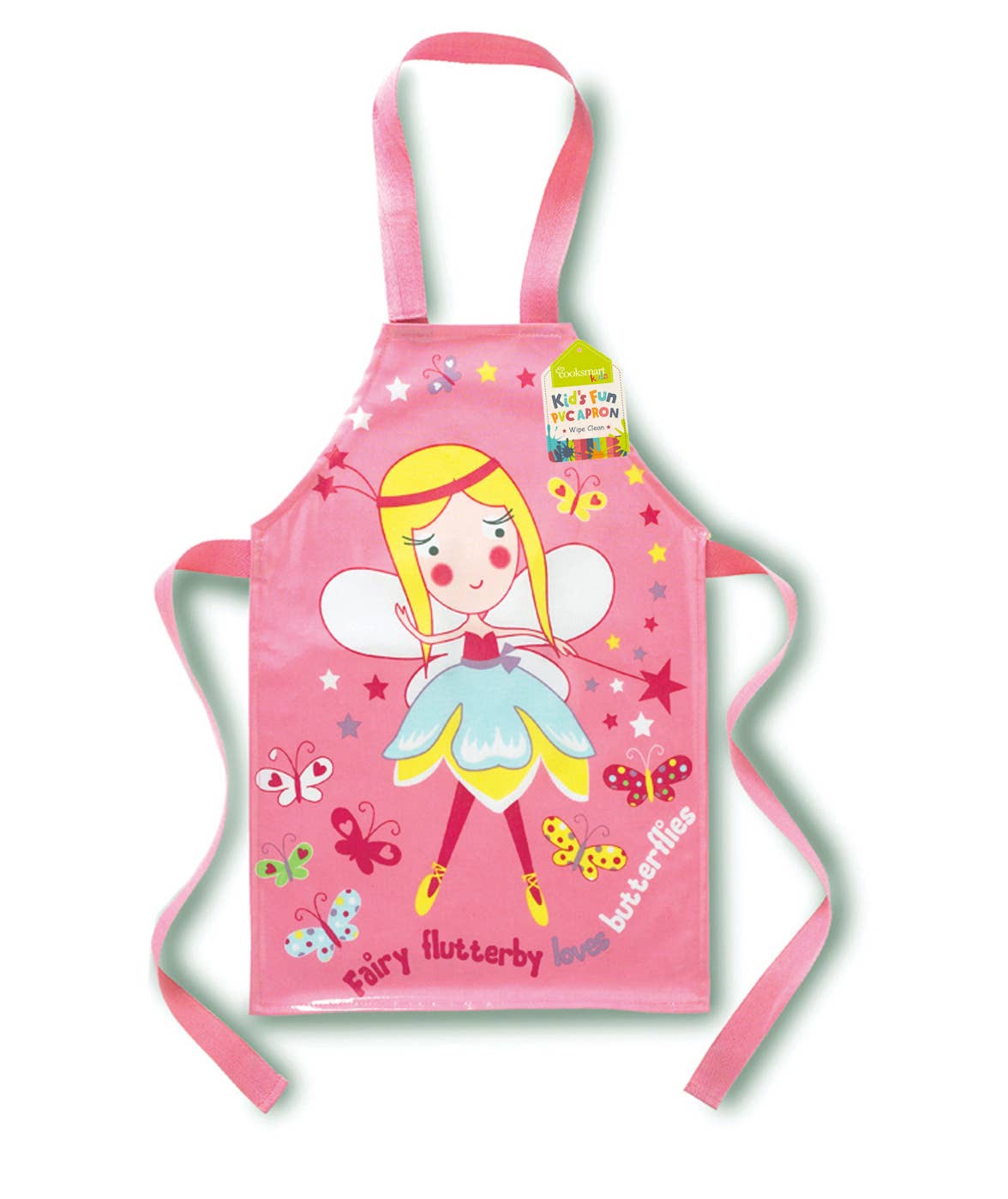 Pink Fairy PVC Apron Kids PVC Aprons for wholesale on Faire2