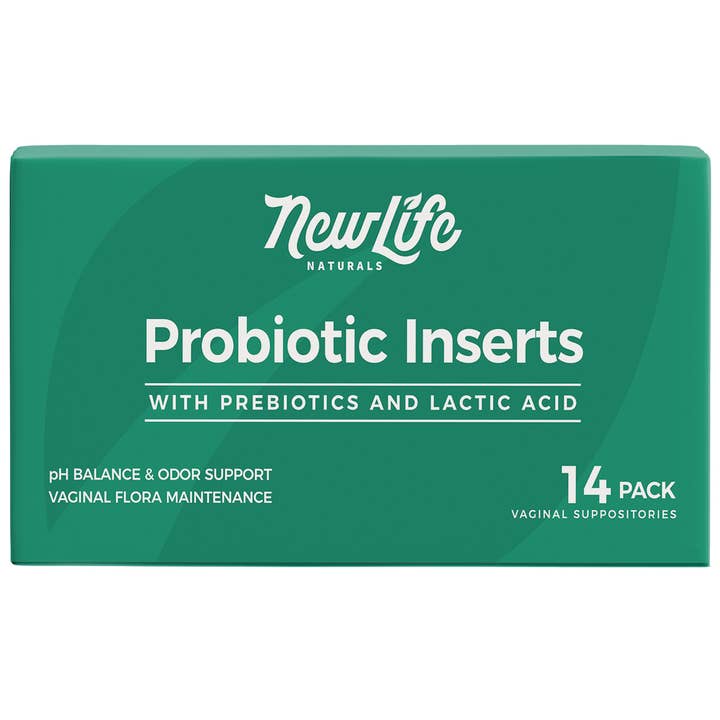Probiotic Inserts with FOS & Lactic Acid for wholesale by NewLife Naturals