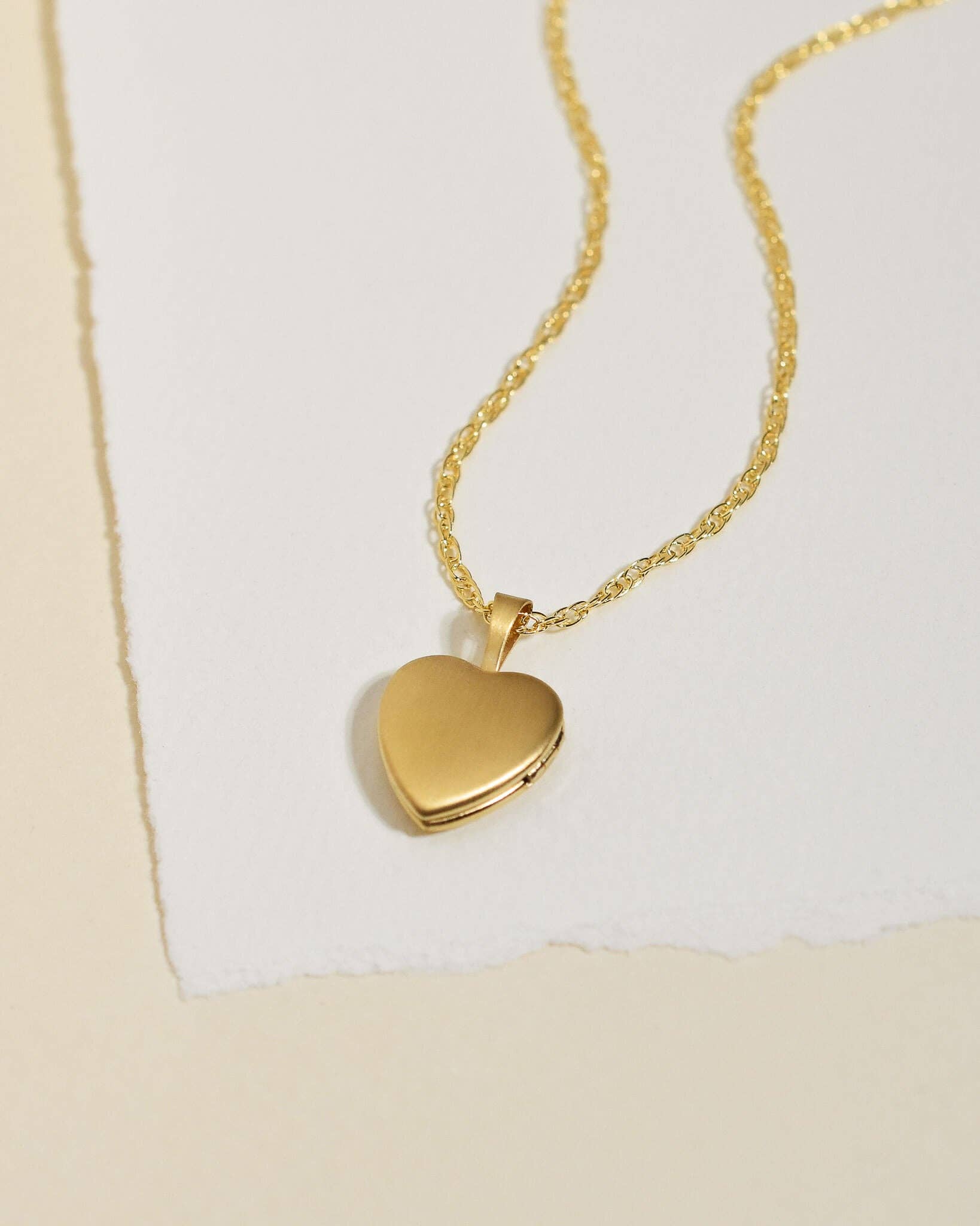 Gold Fill Heart Locket Necklace for wholesale on Faire9