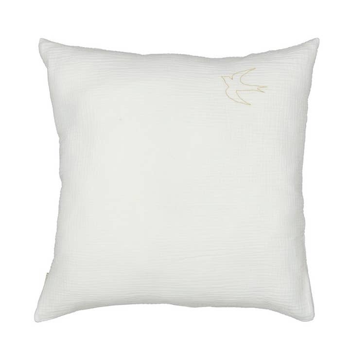 Almofada bordada 50 x 50, Chantilly por atacado de CHOUCHOUETTE