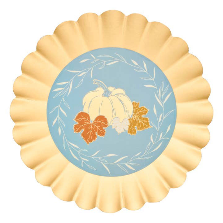 Assiettes de Dîner Récolte Dorée/8pcs pour la vente par Sophistiplate