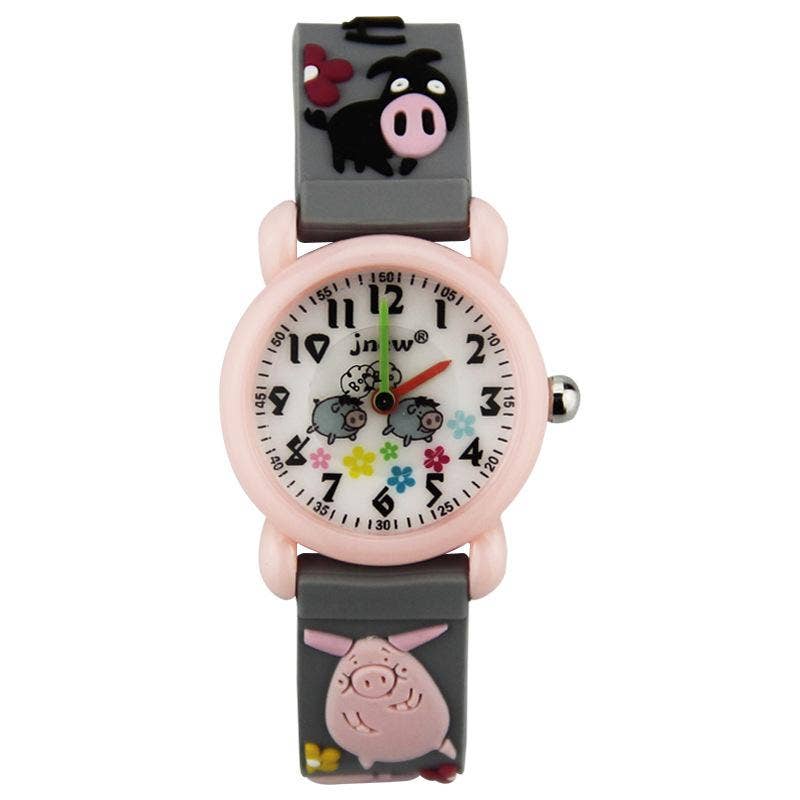 WoodWristCo – wholesale Wrist watch – Child – Cartoon Children's Waterproof Cute Quartz Watches8