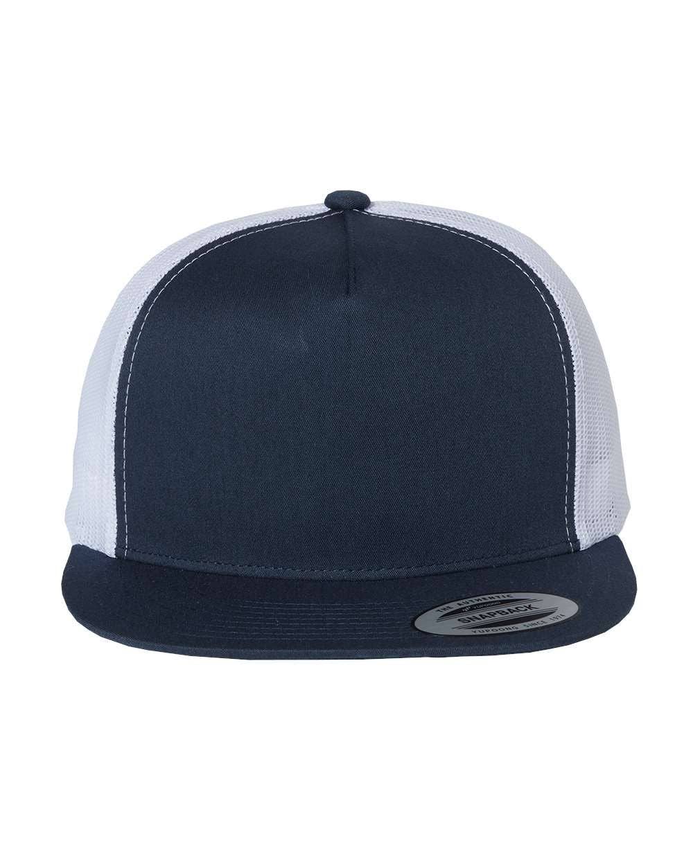 The Park Wholesale - Vente Casquette de camionneur – unisexe - YP Classics® Yupoong 6006 - Casquette trucker à visière plate - 600654