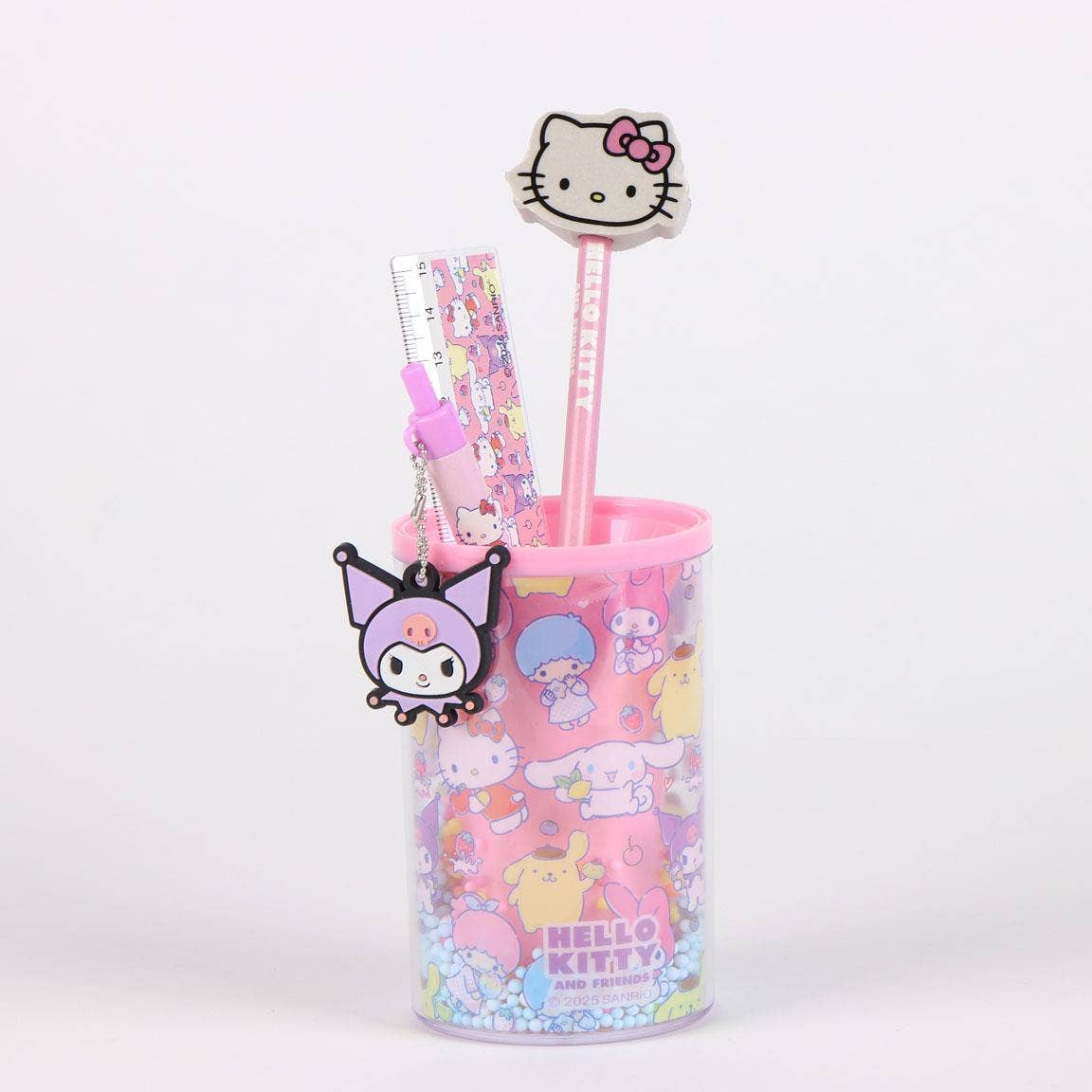 Mastoys, S.L. - Venta al por mayor Conjunto de papelería y tarjetas - SET DE PAPELERÍA PORTALÁPICES HELLO KITTY - 27000018823