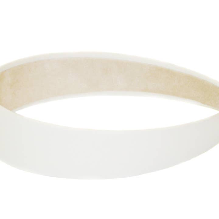 Letherette 3cm Banda Alice - Marfim - HAB243 MARFIM por atacado de Hepburn & Co.