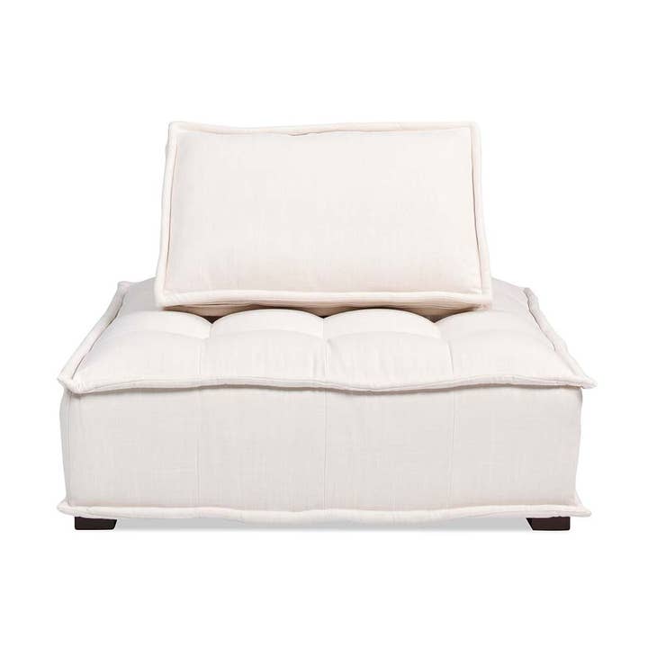 Arwen 42" Square Modular Pillow-Back Lounge Chair for wholesale by Jennifer Taylor Home