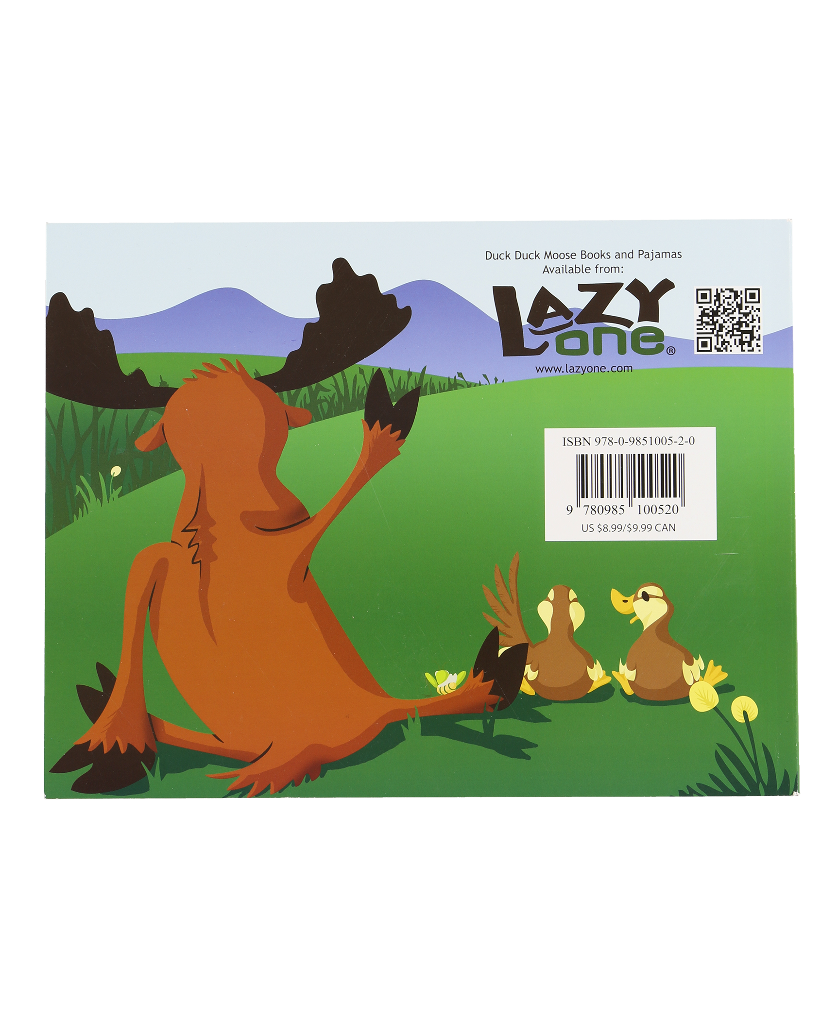 Lazy One - Wholesale Preschool Book (3-5) - Duck Duck Moose Book3