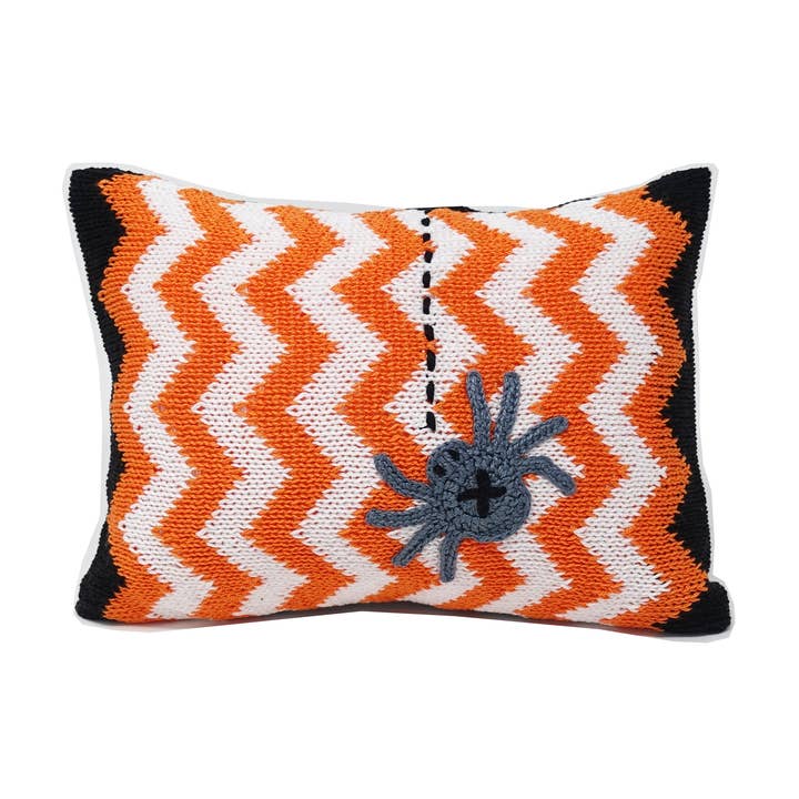 Melange Collection - Wholesale Throw/decorative pillow - Spider Halloween Mini Pillow0
