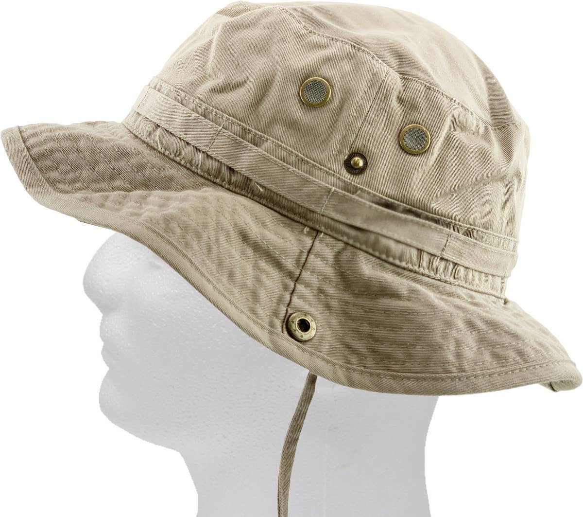 KBETHOS - Wholesale Bucket hat – Unisex - Solid Boonie Hat With String (Fitted)27
