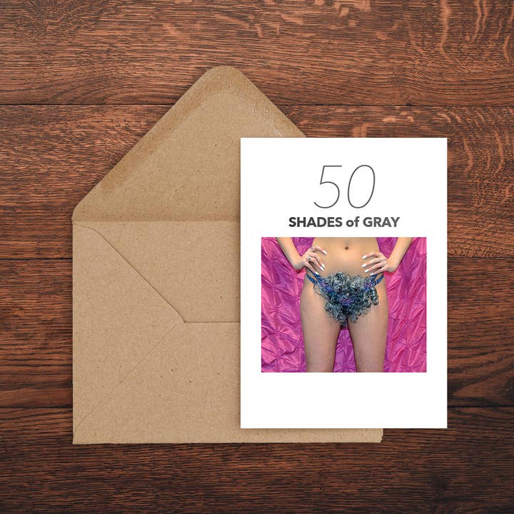 50 nuances de carte grise pour la vente par Tiny Hands Productions