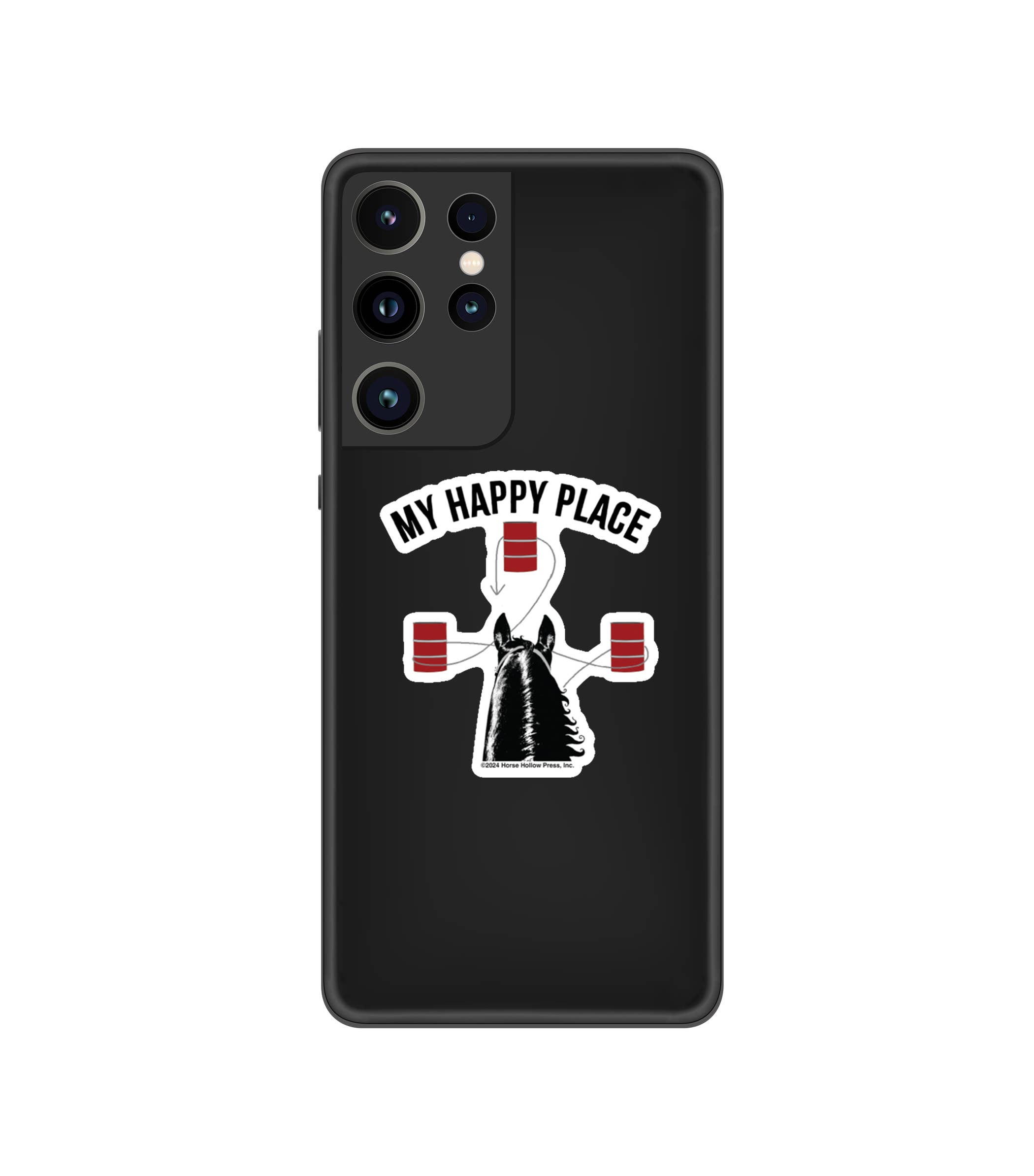 Horse Hollow Press | Pretty Snarky Equestrian Cards|Stickers - Wholesale Sticker - Horse Sticker Waterproof 3" | Barrel Race | Cello Sleeved7